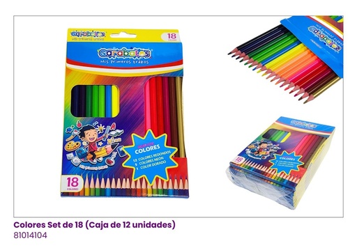 [FL-160] COLORES FINOS CAJITA DE 18