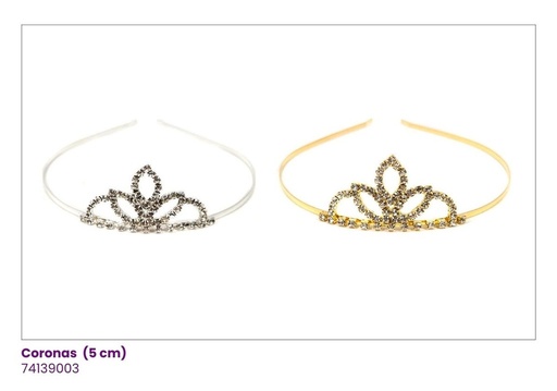 [74139003] CORONAS STRASS PEQUEÑA