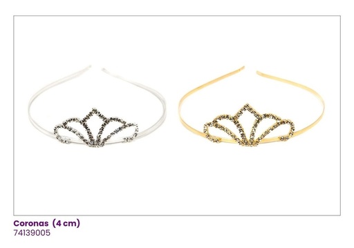 [74139005] CORONAS STRASS PEQUEÑA