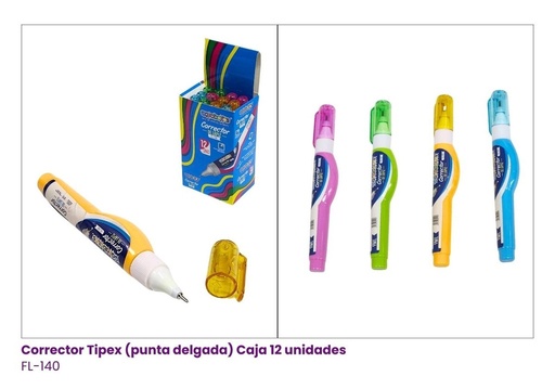 [FL-140] CORRECTOR PUNTA DELGADA 