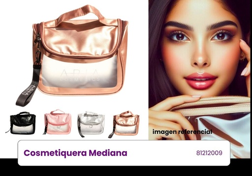 [BAG2] COSMETIQUERA MEDIANA ARIA