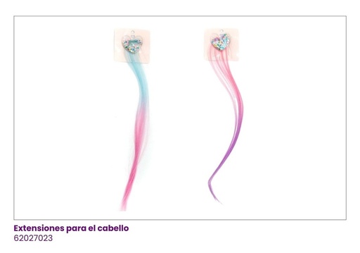 [62027023] EXTENSIONES CABELLO AIRBAG CORAZON