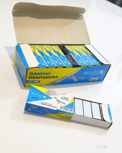 [FL-148] GRAPAS GANCHO DE ENGRAPADORA POR 1000 (24/6)