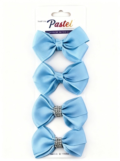 [ELC1432DNF] GANCHO LAZO AZUL SET DE 4