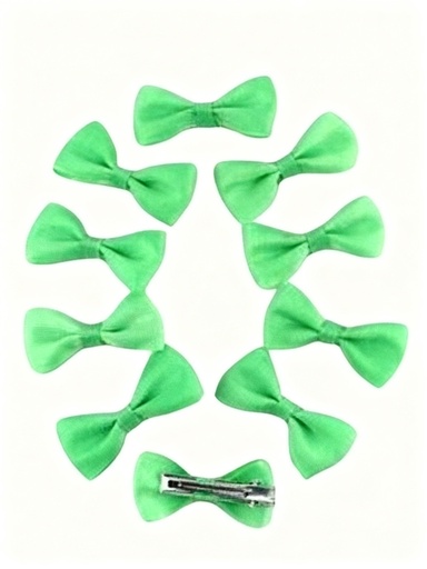 [78025009] GANCHOS LAZOS SET DE 10 COLORES PASTELES