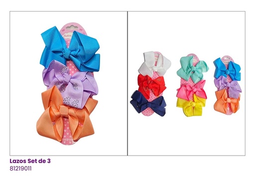 [81219011] GANCHOS LAZOS SET DE 3