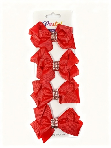 [ELC1404BWRN] GANCHOS LAZOS SET DE 4 ESCOLAR