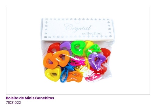 [71031022] GANCHOS PIOJITOS CORAZON