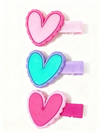 [69027001] GANCHOS SET DE 3 CORAZON