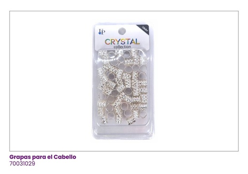 [70031029] GRAPAS PARA EL CABELLO PLATEADAS DORADAS