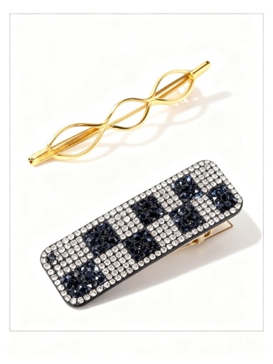 [72027025] HAIR CLIPS SET DE 2