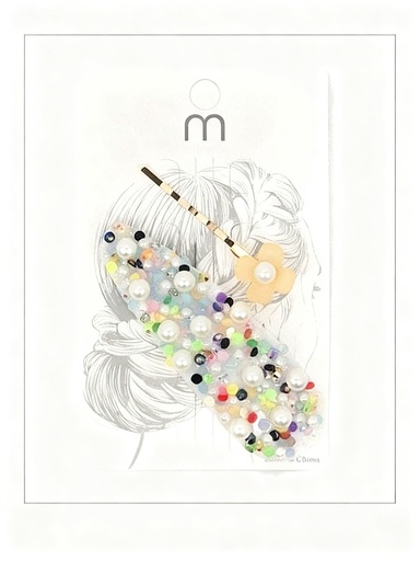 [68027006] HAIR CLIPS SET DE 2 COLORES