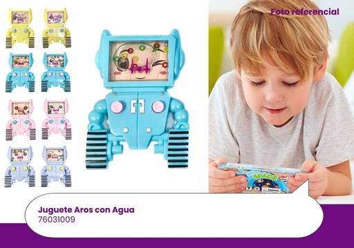 [76031009] JUGUETES AGUA AROS