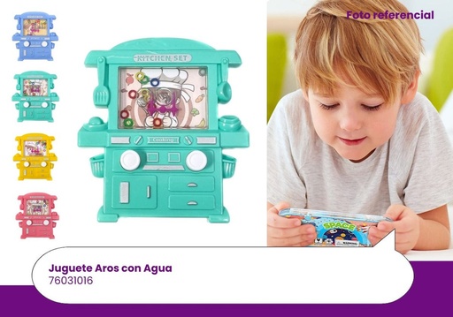 [76031016] JUGUETES AGUA AROS COCINA