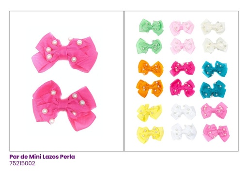 [75215002] LAZOS PAR PERLA