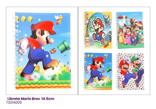 [73214005] LIBRETAS MARIO BROS
