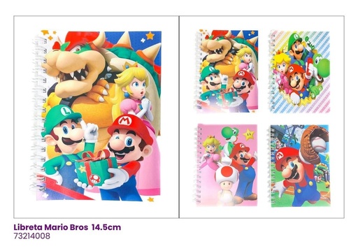 [73214008] LIBRETAS MARIO BROS