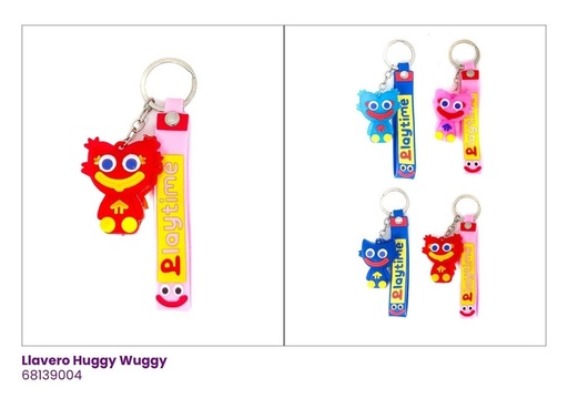 [68139004] LLAVEROS SILICON HUGGY WUGGY