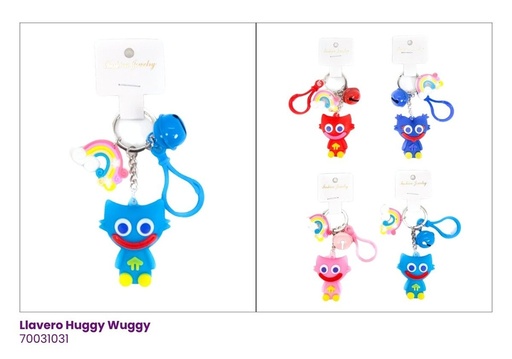 [70031031] LLAVEROS SILICON HUGGY WUGGY