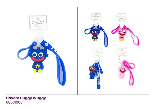 [68031060] LLAVEROS SILICON HUGGY WUGGY