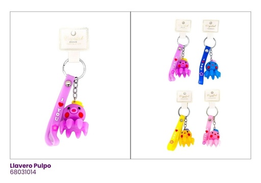 [68031014] LLAVEROS SILICON PULPITO