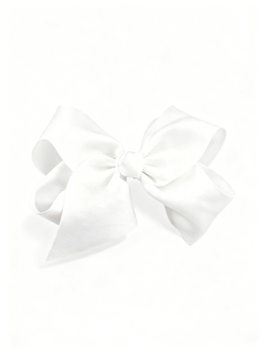 [ELC1181WHT] MAXI LAZOS BLANCO  (20CM)