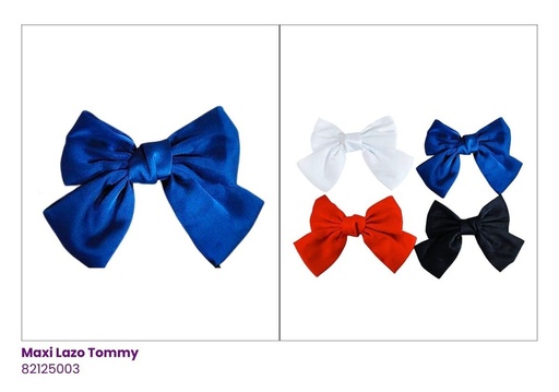 [CL-7339S] MAXI LAZOS COLORES TOMMY