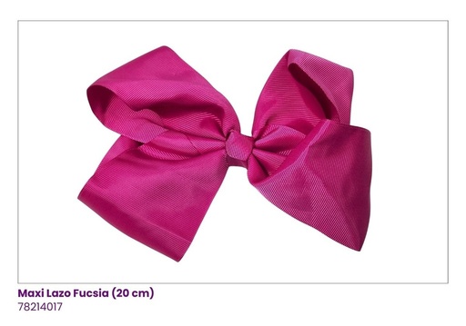 [78214017] MAXI LAZOS FUCSIA