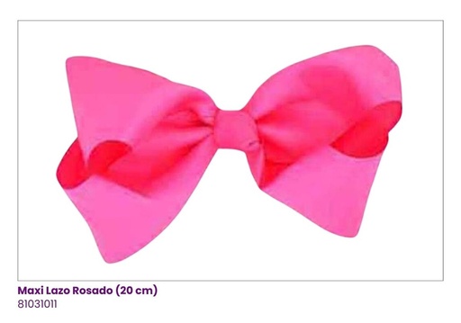 [81031011] MAXI LAZOS ROSADO (20CM)
