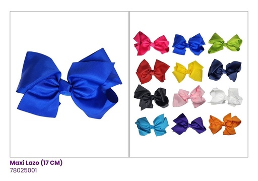 [78025001] MAXI LAZOS UNICOLOR
