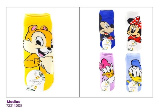 [72214008] MEDIAS TOBILLERAS DISNEY
