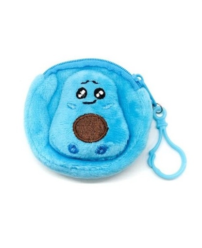 [56031094] MONEDEROS AGUACATE PELUCHE