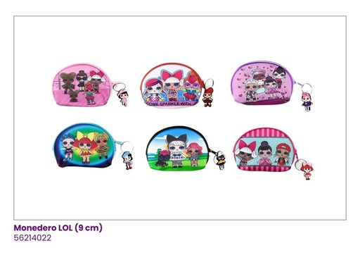 [56214022] MONEDEROS CUERINA LOL