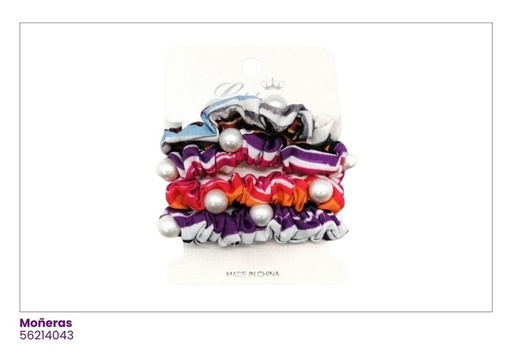[56214043] MOÑERAS SCRUNCHIES PERLA