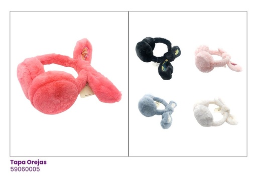 [59060005] OREJERAS PELUCHE LAZO