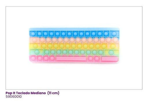 [59060010] POP IT MEDIANO TECLADO MULTI COLOR B