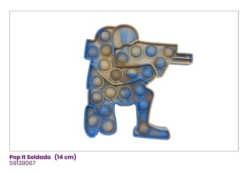 [59139067] POP IT PEQUEÑO SOLDADO