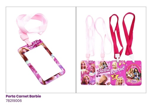 [78219006] PORTA CARNET BARBIE