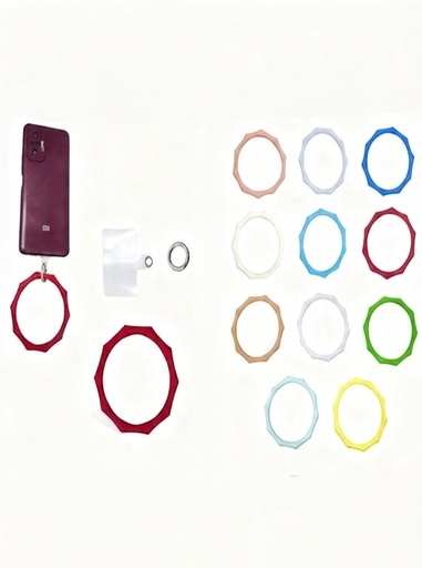 [77031006] PULSERAS CELULAR SILICON COLGANTE