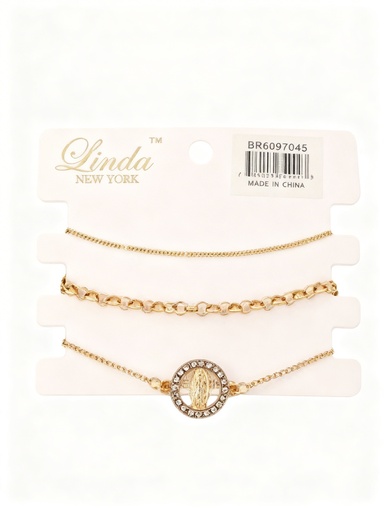 [80224007] PULSERAS CADENA SET DE 3