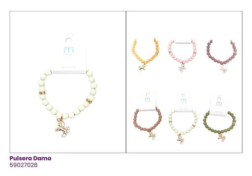 [59027028] PULSERAS PARA NIÑAS PEPAS UNICORNIO