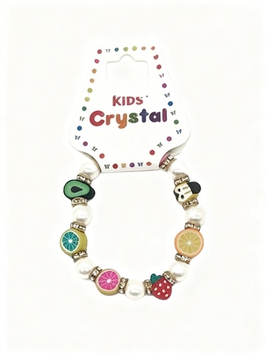 [57031016] PULSERAS PARA NIÑAS PERLA FRUTAS