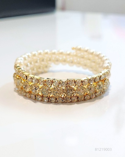 [BS3569] PULSERAS STRASS Y PERLAS