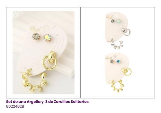 [80224028] SOLITARIOS ARGOLLAS
