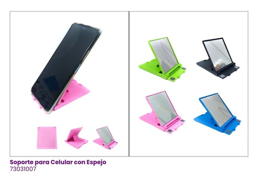 [73031007] SOPORTES CELULAR CON ESPEJO