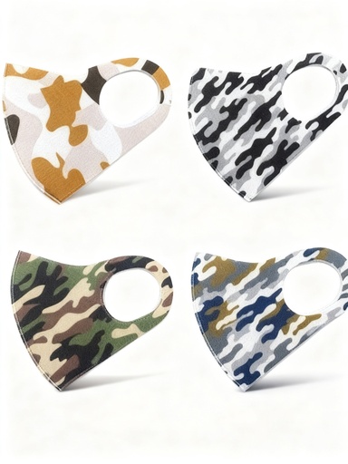 [58033019] TAPABOCAS CAMUFLAJEADO ADULTO