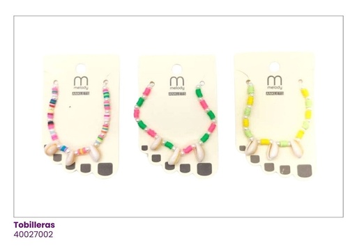 [40027002] TOBILLERAS FANTASIA PIEDRA CARACOL