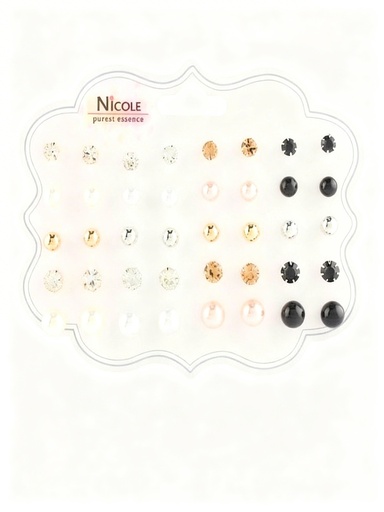 [CR3455] ZARCILLOS TOPITOS SET DE 20 PARES