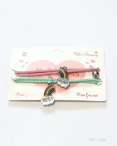 [RBT-1624R] PULSERAS PARA NIÑAS BEST FRIENDS