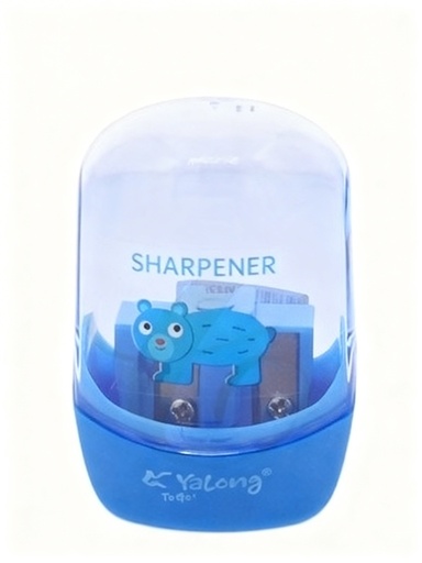 [RNT-1085R] SACAPUNTAS DOBLE CON BASURERO